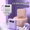 Pin dự phòng 20.000mAh 4 trong 1 tháo rời, LED, sạc nhanh, sạc di động - Chỉ 150.000₫