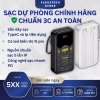 Pin dự phòng 30.000mAh Kozmo KM03 - Sạc nhanh, an toàn, công suất lớn, 2 màu Đen-Trắng, giá chỉ 547.800₫