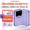 Pin dự phòng 30.000mAh Kozmo KM03 - Sạc nhanh, an toàn, công suất lớn, 2 màu Đen-Trắng, giá chỉ 547.800₫ 8