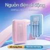 Pin dự phòng 50.000m 3 cổng, nhỏ gọn, sạc nhanh 20W, phù hợp mọi điện thoại, an toàn, giá ưu đãi 339.999đ 2