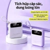 Pin dự phòng COD 20.000mAh sạc nhanh 22.5W LED hiển thị, tháo rời, di động 35.950₫ 3