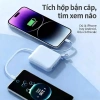 Pin dự phòng COD 20.000mAh sạc nhanh 22.5W LED hiển thị, tháo rời, di động 35.950₫ 6