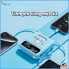 Pin Dự Phòng Doraemon 10.000mAh Sạc Nhanh, 4 Dây Type‑C Lightning USB, Nhỏ Gọn, Chính Hãng 2