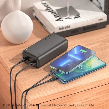 Pin Dự Phòng Hoco J101B 30.000mAh Sạc Nhanh 22.5W Vỏ Chống Cháy 320.000đ 3
