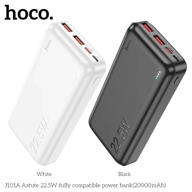 Pin Dự Phòng Hoco J101B 30.000mAh Sạc Nhanh 22.5W Vỏ Chống Cháy 320.000đ 6