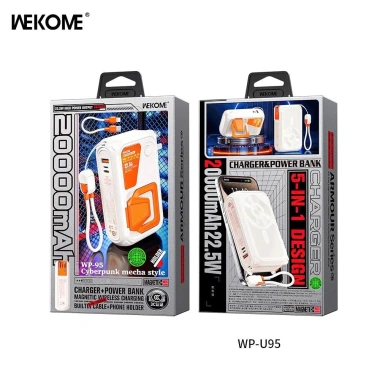 Pin Dự Phòng Sạc Nhanh 22.5W 20.000mAh - Wekome WP-95 WP-89 Deiog DY-208, Giá 751.842 VND