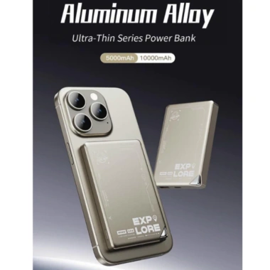 Pin dự phòng WIWU Ultra-Thin 10.000mAh mỏng 9mm sạc nhanh không dây 22.5W cho iPhone 15 Pro Max - Giá ưu đãi 679.000đ