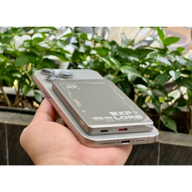 Pin dự phòng WIWU Ultra-Thin 10.000mAh mỏng 9mm sạc nhanh không dây 22.5W cho iPhone 15 Pro Max - Giá ưu đãi 679.000đ
