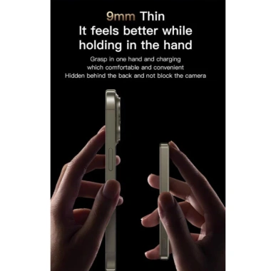 Pin dự phòng WIWU Ultra-Thin 10.000mAh mỏng 9mm sạc nhanh không dây 22.5W cho iPhone 15 Pro Max - Giá ưu đãi 679.000đ