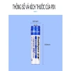 Pin đũa AAA Doublepow 900mAh 1.2V Ni‑MH – Thế hệ mới, bền bỉ, sạc 1.200 lần, hàng chính hãng, giá 32.000₫ 7