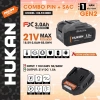 Pin HUKAN 10-15 Cell vỏ Xám, dòng xả cao 10C-15C cho máy khoan, mài, vít chân - 593.000đ 3