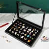 Pin Huy Ốp Lưng, Hộp Bảo Quản Suốt Chống Bụi - Hiển Thị Sưu Tập Trang Sức SBS 7