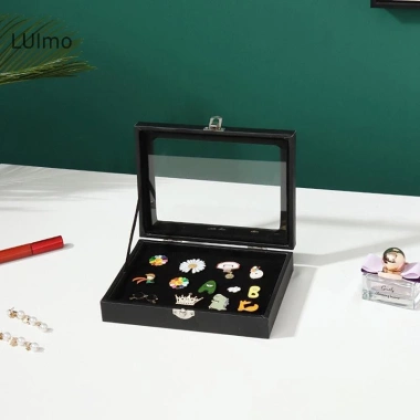 Pin Huy Ốp Lưng, Hộp Bảo Quản Suốt Chống Bụi - Hiển Thị Sưu Tập Trang Sức SBS