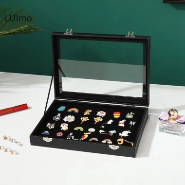 Pin Huy Ốp Lưng, Hộp Bảo Quản Suốt Chống Bụi - Hiển Thị Sưu Tập Trang Sức SBS
