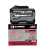 Pin KAMPRO ULTRA 15Cell 6.0Ah 4 Mosfet Mạch To Chống Ngắt USB Đèn LED ABS - 450k 6