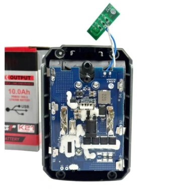 Pin KAMPRO ULTRA 15Cell 6.0Ah 4 Mosfet Mạch To Chống Ngắt USB Đèn LED ABS - 450k
