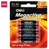 Pin Kiềm Alkaline Deli Megactive AA & AAA - Vỉ 2/4 Viên, Nguồn Mạnh, Giá Ưu Đãi 32.000 VND 8