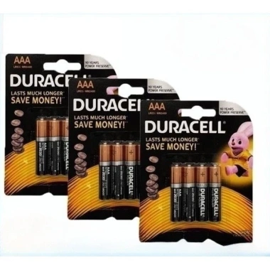 Pin kiềm Duracell AAA AA LR6 LR03 1.5V - Độ bền cao, giá chỉ 90.200₫, giảm mạnh 7