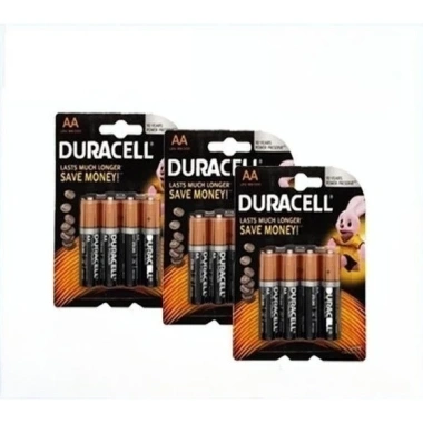 Pin kiềm Duracell AAA AA LR6 LR03 1.5V - Độ bền cao, giá chỉ 90.200₫, giảm mạnh 8