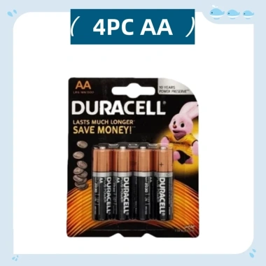 Pin kiềm Duracell AAA AA LR6 LR03 1.5V - Độ bền cao, giá chỉ 90.200₫, giảm mạnh 10