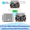 Pin lithium 18.650 3.7V-4.2V cho bàn phím sạc, bảo vệ Mini, 1-5 chiếc, giá 23.577đ