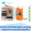 Pin Lithium 5S 18V-21V 65A-90A Bảo Vệ Sạc Li-Ion, Module BMS cho Dụng Cụ Điện - Giá 88.196₫