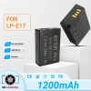 Pin LP-E17 dung lượng cao cho Canon EOS M3 M5 M6 750D 760D 800D - Không sạc ZlN