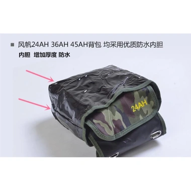 Pin Lưu Trữ 12V20Ah Dày Chống Thấm Nước - Vải Ba Lô, Tăng Áp, Đầu Biến Tần 8