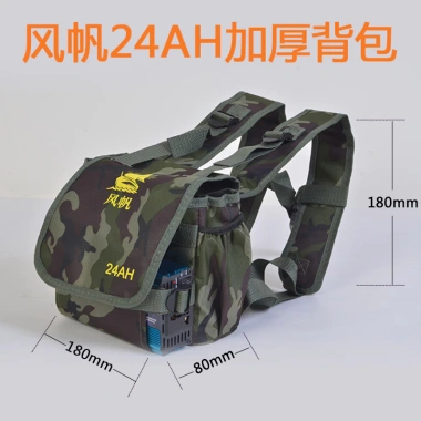 Pin Lưu Trữ 12V20Ah Dày Chống Thấm Nước - Vải Ba Lô, Tăng Áp, Đầu Biến Tần 10