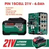 Pin Máy Khoan 15 Cell Workfix 21V 6Ah Xanh – Chân Pin, Mạch 4 Mosfet, Dòng Xả Cao, Giá 453.000 VND 5