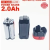 Pin máy khoan Drama 16.8V 2.0Ah 4 cell chuẩn khe chân ghim – Giá ưu đãi 253.000₫ 3