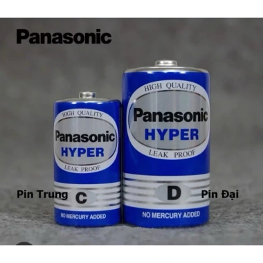 Pin Panasonic AA, AAA, 9V Trung C, Đa D - Giá chỉ 12.000đ, tiết kiệm hơn 2.000đ 8