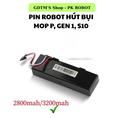 Pin Robot hút bụi Xyaomi MOP P & PRO, MIJIA GEN 1, VACUUM S10 - 336.030₫, giảm 20% 4