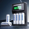 Pin sạc 1.2V AA/AAA 5.800mAh + sạc UK93B, hộp đựng Doublepow - Dùng cho mic không dây, giá từ 209k còn 166k 5