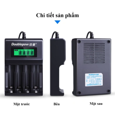 Pin sạc 1.2V AA/AAA 5.800mAh + sạc UK93B, hộp đựng Doublepow - Dùng cho mic không dây, giá từ 209k còn 166k 8 Pin sạc 1.2V AA/AAA 5.800mAh + sạc UK93B, hộp đựng Doublepow - Dùng cho mic không dây, giá từ 209k còn 166k 8