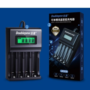 Pin sạc 1.2V AA/AAA 5.800mAh + sạc UK93B, hộp đựng Doublepow - Dùng cho mic không dây, giá từ 209k còn 166k
