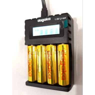 Pin Sạc 1.5V 3.800mAh Lithium-Ion Dagaka Nhật Bản – Dung Lượng Cao, Sạc Nhanh Tự Ngắt, Giá 210.000 VND 2 Pin Sạc 1.5V 3.800mAh Lithium-Ion Dagaka Nhật Bản – Dung Lượng Cao, Sạc Nhanh Tự Ngắt, Giá 210.000 VND 2
