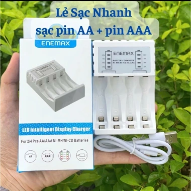 Pin Sạc 1.5V AA 4.600mAh & AAA 2.600mAh - Mic Karaoke, Điều Khiển, Giá 97.000₫ 3