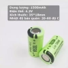 Pin sạc 18.350A 1.500mAh 4.2V cho đèn pin X-Balog BL-350X, quạt USB - Giá 29.000₫ 2