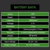 Pin sạc 18.650 19.800mAh 3.7V Đầu nhọn/Đầu Bǎng Li‑ion, dung lượng cao, hàng chính hãng mới seal, kèm bộ sạc 3
