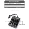 Pin sạc 18.650 19.800mAh 3.7V Đầu nhọn/Đầu Bǎng Li‑ion, dung lượng cao, hàng chính hãng mới seal, kèm bộ sạc 4