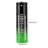 Pin sạc 18.650 19.800mAh 3.7V Đầu nhọn/Đầu Bǎng Li‑ion, dung lượng cao, hàng chính hãng mới seal, kèm bộ sạc 5