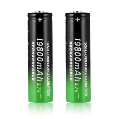 Pin sạc 18.650 19.800mAh 3.7V Đầu nhọn/Đầu Bǎng Li‑ion, dung lượng cao, hàng chính hãng mới seal, kèm bộ sạc 9 Pin sạc 18.650 19.800mAh 3.7V Đầu nhọn/Đầu Bǎng Li‑ion, dung lượng cao, hàng chính hãng mới seal, kèm bộ sạc 9
