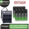 Pin sạc 18.650 19.800mAh 3.7V Li-ion dung lượng cao kèm bộ sạc hàng chính hãng mới seal giảm giá 118.900 VND 2
