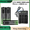 Pin sạc 18.650 19.800mAh 3.7V Li-ion, phù hợp quạt, máy cạo râu, đèn pin – 126k