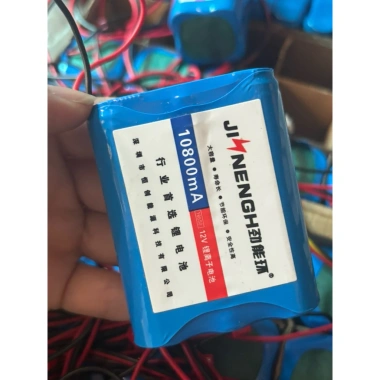 Pin sạc 18.650 3 viên 12V 10.800mA - Công suất cao, giá chỉ 128.888₫