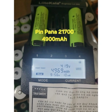 Pin sạc 18.650 3.400mAh và 21.700 4.900mAh - Đèn pin, sạc dự phòng, giảm còn 85.000đ 6