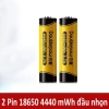 Pin sạc 18.650 3.7V 9.250mAh Doublepow - Công suất cao, dung lượng thực 7.400mWh, chỉ 43.000₫ 9