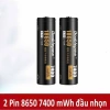 Pin sạc 18.650 3.7V 9.250mAh Doublepow - Công suất cao, dung lượng thực 7.400mWh, chỉ 43.000₫ 10