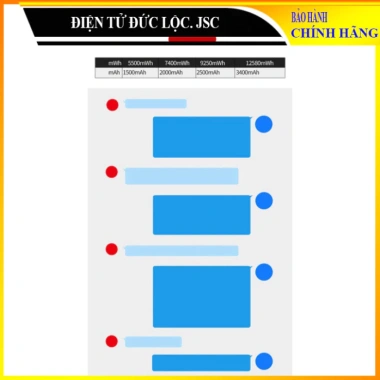 Pin sạc 18.650 3.7V 9.250mWh Doublepow công suất cao - Hàng xuất khẩu giá 43.000₫ 2